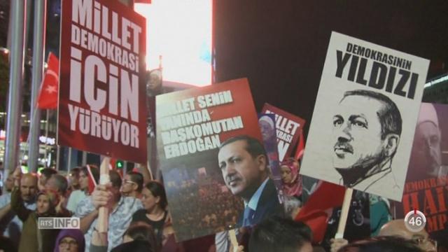 Turquie: le président a annoncé l'instauration de l'Etat d'urgence