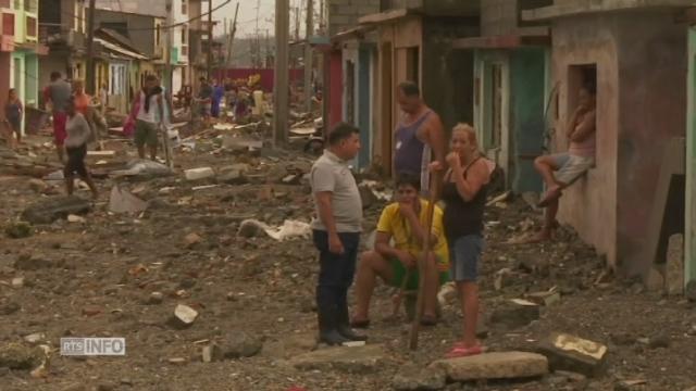 La ville historique de Baracoa à Cuba en ruines après le passage de Matthew