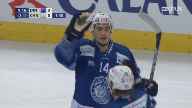 Dinamo Minsk - Team Canada (3-3): Evgeny Lisovets égalise et remet les comptes à zéro!