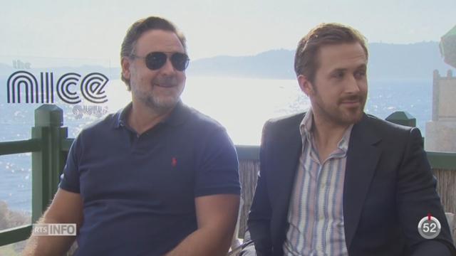 Festival de Cannes: Ryan Gosling et Russel Crowe jouent dans le film «The Nice Guys»