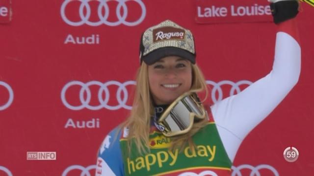 Ski alpin: Lara Gut a remporté le Super G de Lake Louise