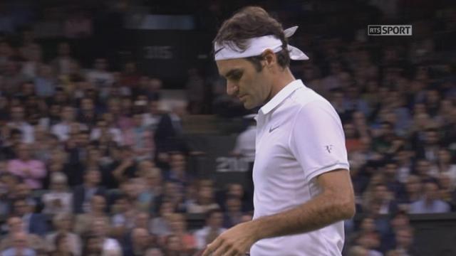 Wimbledon, 3e tour, Federer-Evans (6-4): un 1er set sans difficulté pour Federer