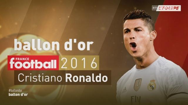 Ballon d'Or: Cristiano Ronaldo est sacré meilleur joueur de l'année!