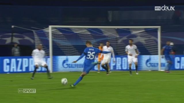 Gr. H, Dinamo Zagreb - FC Séville (0-1): les Espagnols l'emportent grâce à une réussite de Nasri