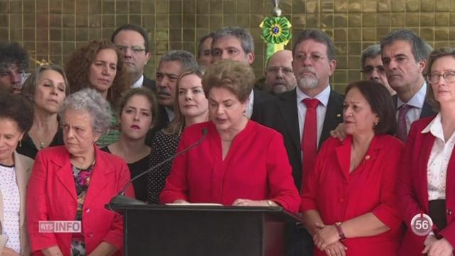 Brésil: la présidente Dilma Rousseff a été destituée par le sénat
