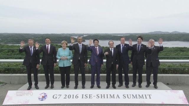 Les membres du G7 ouvrent un sommet au Japon