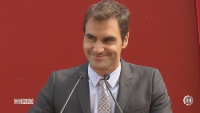 BE: Bienne dédie une de ses rues à Roger Federer