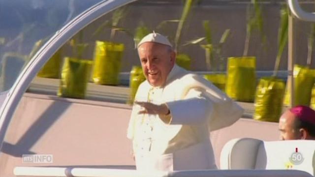 Le pape François a évoqué le sort des migrants dans sa dernière messe au Mexique