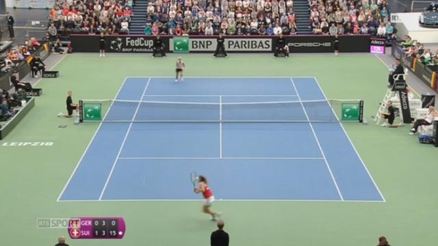 Tennis - Fed Cup: l'équipe de suisse atteint les demi-finales