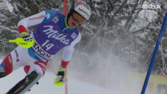 Slalom messieurs, 1re manche: Daniel Yule (SUI)