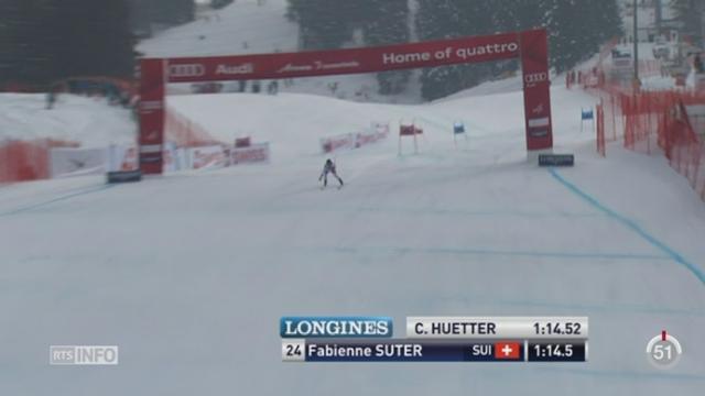Ski alpin: Lara Gut termine 5e au Super-G de Lenzerheide