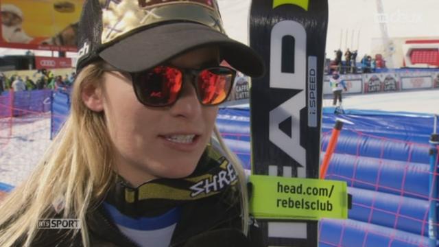 Coupe du monde, finales, super G dames: Lara Gut (SUI) à l'interview