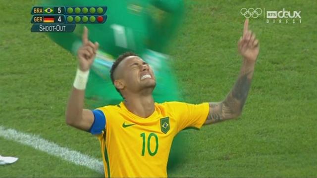Football messieurs, BRA-GER (tb 2-1): Neymar offre la victoire et la médaille d'or à son équipe