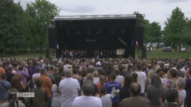 Hommage au prêtre assassiné à Saint-Etienne-du-Rouvray