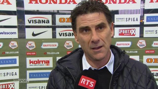Football - Super League: l'entraîneur de Sion est en colère suites aux décisions des arbitres