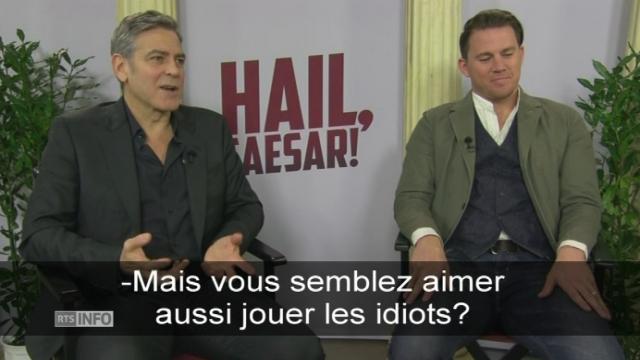 George Clonney ironise sur son role d idiot dans Ave Cesar