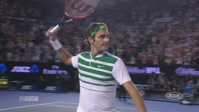 3e tour, Roger Federer (SUI) - Grigor Dimitrov (BUL) (6-4, 3-6, 6-1, 6-4): Roger passe en 8e