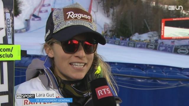 Ski - Super-G: Lara Gut finit 2e du classement général