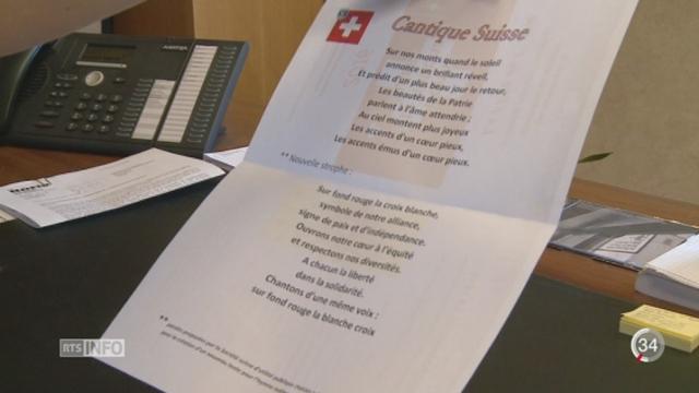 Un hymne suisse non-officiel divise les élus