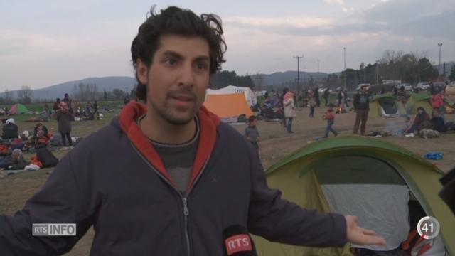 Des milliers de migrants restent bloqués à la frontière gréco-macédonienne