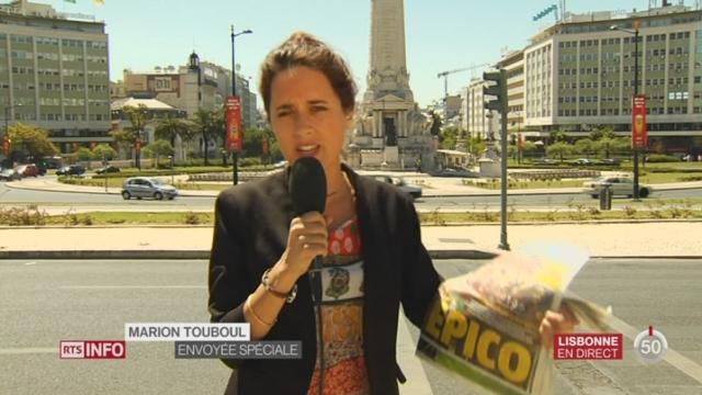 Euro 2016 - Portugal: le point avec Marion Touboul, à Lisbonne