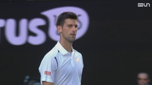 Tennis - Open d'Australie: Djokovic remporte difficilement le match face à Gilles Simon