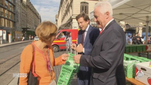 GE - Petites poubelles vertes: la déclaration de Luc Barthassat, chef dep. environnement