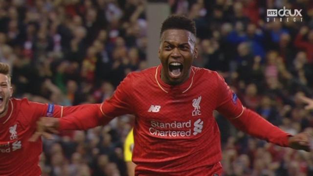 ½ retour, Liverpool - Villarreal (2-0). 63e minute: cette fois, c’est bien Sturridge qui marque et Liverpool est en finale à ce moment précis