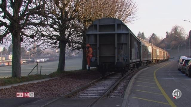 Le trafic de marchandises par voie ferroviaire est toujours plus important