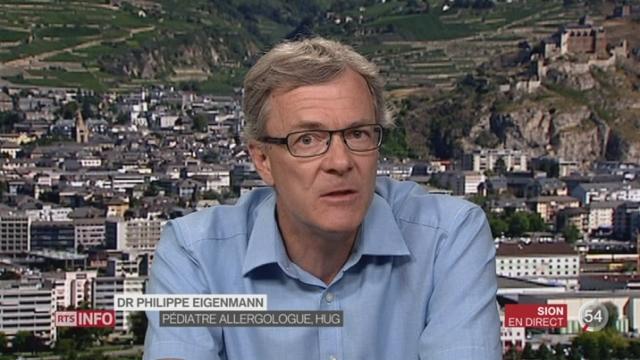 Interdiction des noix en Suisse alémanique: entretien avec Philippe Eigenmann, pédiatre allergologue (HUG)