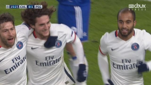 1-8, Chelsea – Paris Saint-Germain (0-1): ouverture du score pour le PSG grâce à Rabiot sur une passe décisive d’Ibrahimovic