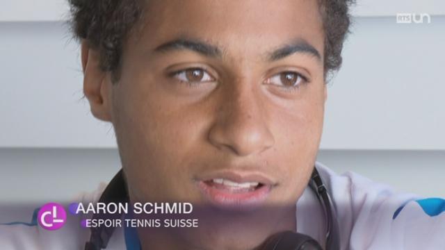 BE: plusieurs jeunes espoirs du tennis s'entraînent sur les traces de Roger Federer