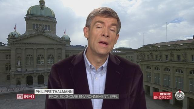 Changement climatique en Suisse: les explications de Philippe Thalmann à Berne