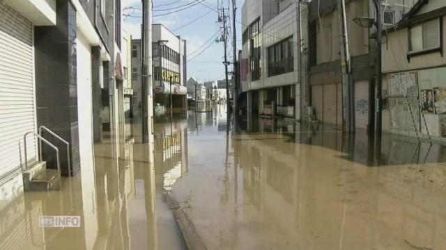 Le nord du Japon inondé par les pluies de Lionrock