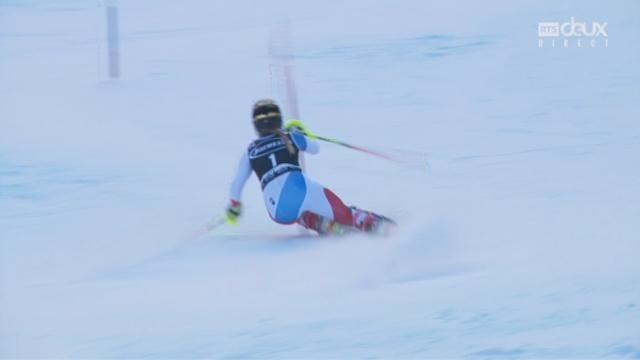 Slalom, Val d'Isère (FRA): Lara Gut (SUI) part à la faute