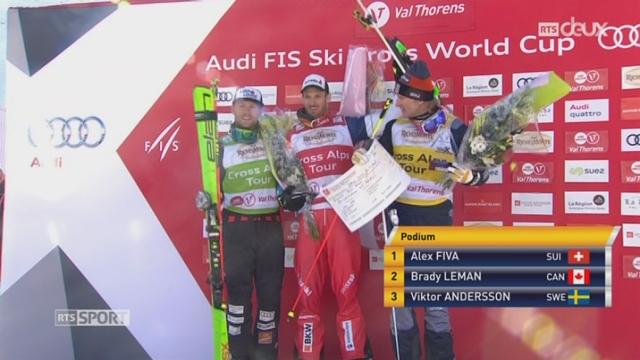 Skicross: le Grison Alex Fiva remporte la deuxième épreuve à Val Thorens en Savoie