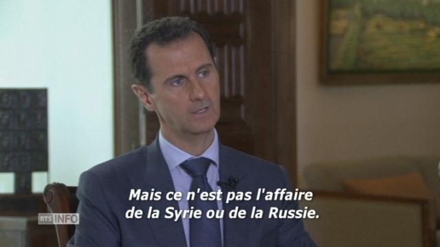 Bachar al-Assad interviewé