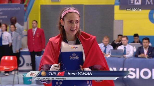 Médaille d'or pour la Turque I.Yamandans les -62kg