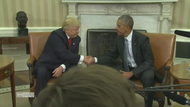 Première rencontre Trump-Obama