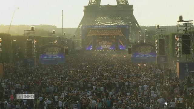 Un concert géant sous la Tour Eiffel à la veille du coup d'envoi de l'Euro