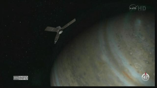 La sonde Juno s’est placée en orbite polaire autour de Jupiter