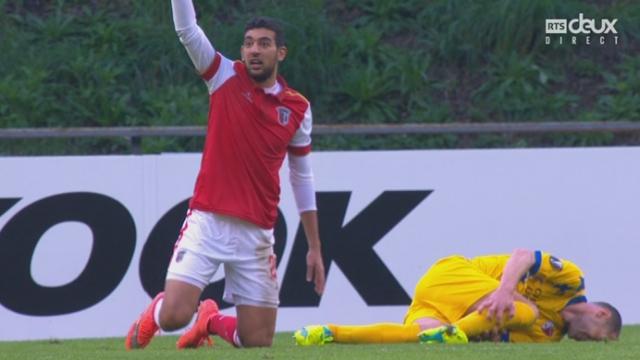 1-16, match retour, SC Braga – FC Sion (0-1): Assifuah commet une faute sanctionnée d’un penalty en faveur de Braga