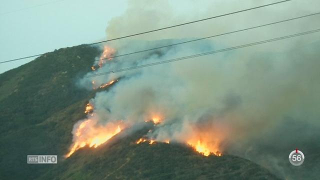 Etats-Unis: la Californie est en proie à de violents incendies