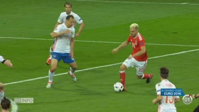 Euro 2016: le Pays de Galles arrache la 1ère place du groupe B en battant facilement la Russie (3-0)