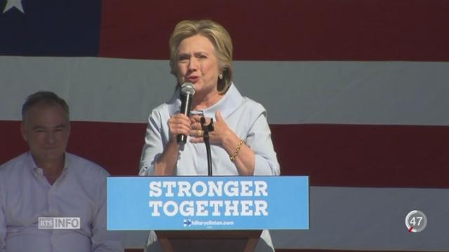 USA: Hillary Clinton se voit forcée de prendre une pause