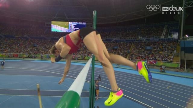 Athlétisme, saut à la perche: le passage de Nicole Buchel (SUI)