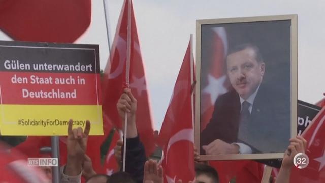 Allemagne: les partisans du président turc Erdogan ont manifesté à Cologne