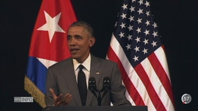 Cuba: Obama a prononcé au peuple un discours rassembleur