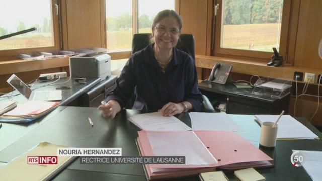 Nouria Hernandez est la première femme à occuper le poste de rectrice de l’UNIL