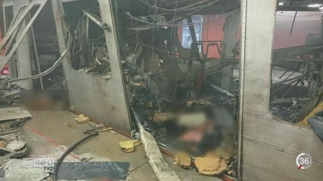 Bruxelles: une attaque terroriste a eu lieu dans le métro